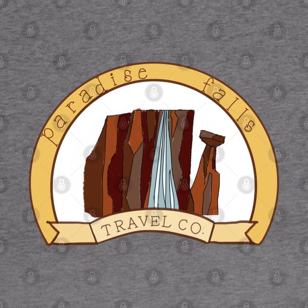 Paradise Falls Travel Co. by FrecklefaceStace